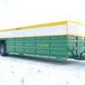 Puspriekabė, priekaba, gyvulių transportas, gyvulių vagonas,gyvulių pervežimo puspriekabė, kiaulių vežimo priekaba, karvių pervežimo priekaba, žemės ūkio priekaba, žemės ūkio puspriekabė, nauja puspriekabė gyvuliams vežti, agro priekaba